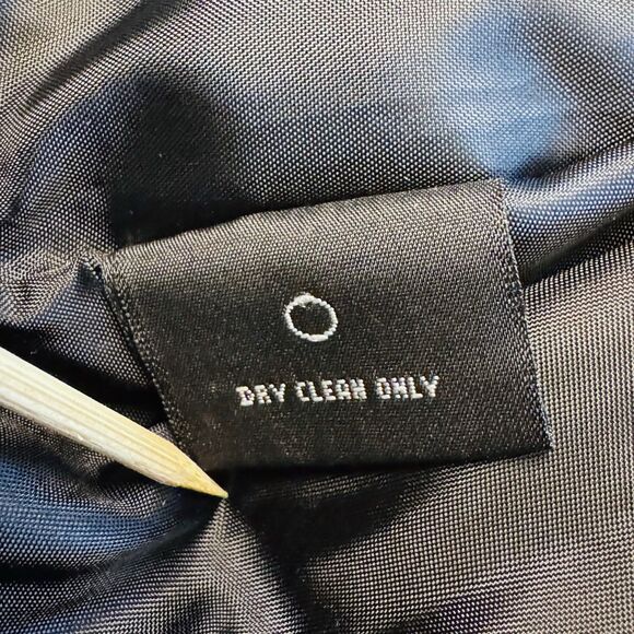 George Woman Tweed Fringe Edge Blazer Jacket Open Front Black White Sz 16W - Picture 11 of 11